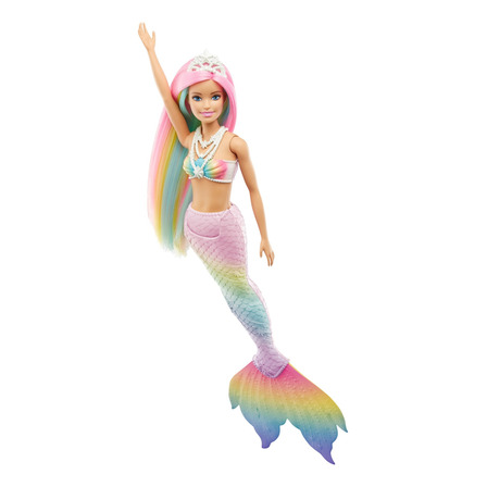 Barbie Dreamtopia sereia arco-íris mágica Mattel GTF89