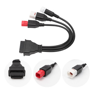 3 En 1 Adaptador Conector Obd Para Honda Yamaha Ktm Suzuki 3 En 1 Adaptador Conector Obd Para Honda Yamaha Ktm Suzuki