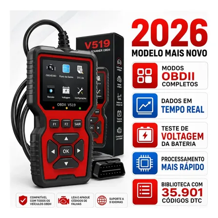 Scanner Automotivo Obd2 V519