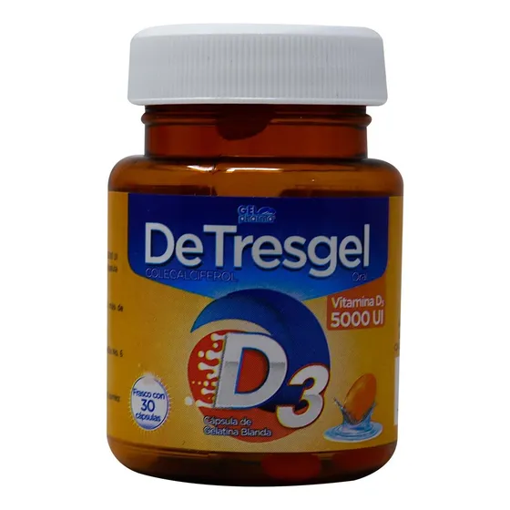Detresgel Colecalciferol C/30 Caps 5000ui