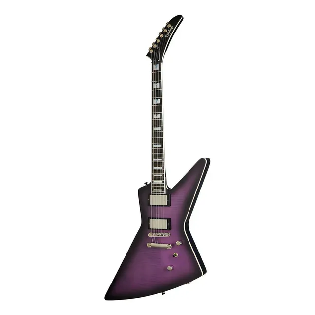 EpiPhone Extura Prophecy Pta Guitarra Eléctrica Activa Color Violeta Material Del Diapasón Ébano Orientación De La Mano Diestro
