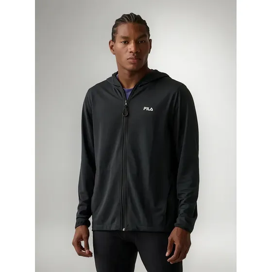 Campera Fila Flow Hombre Deportiva Con Capucha