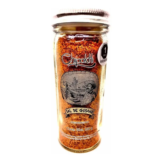 Sal De Gusano Chipoktli 110 Gr Caja Con 2 Frascos