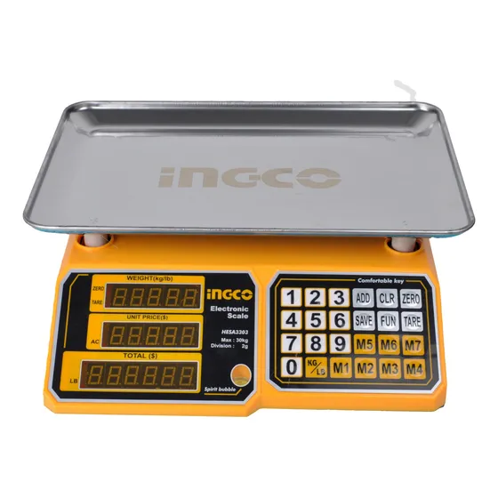 Balanza Ingco Con Capacidad Para 30 Kg