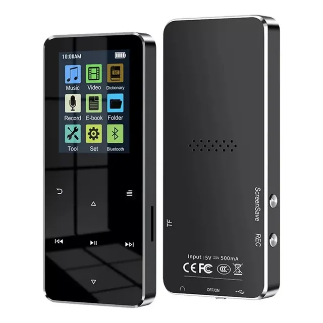 Reproductor Mp3 Mp4 Portatil Tactil Bluetooth Musica 4gb Fm