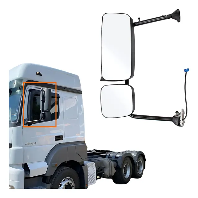 Retrovisor Espelho Axor Atego Esquerdo Elétrico 2007 2008