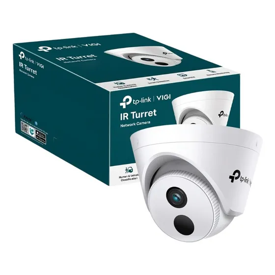 Cámara Turret Ip Tp-link Vigi C420i 2mp 2.8m Visión Nocturna Color Blanco