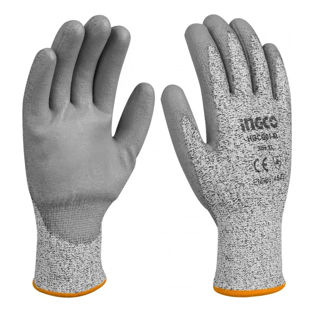Guantes Resistencia A Corte Color Gris Talla Xl #hgcg01 Xl