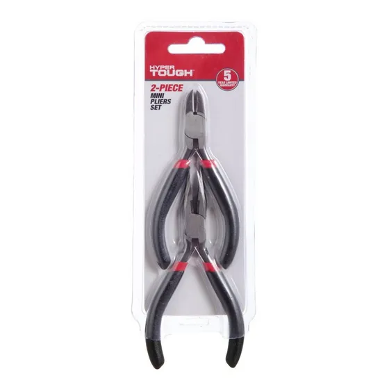  Juego  Mini Alicates 2 Pzas Hyper Tough