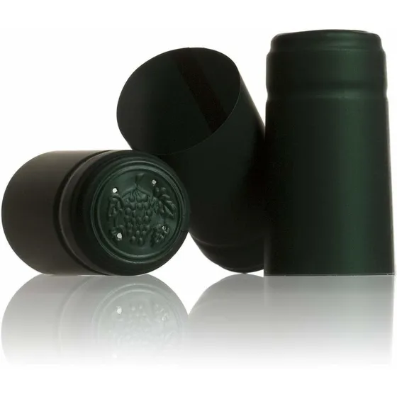 Cápsulas Para Botella De Vino Pvc Color A Elección / 100 Und