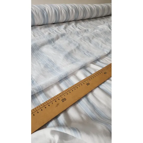 Tela Camisera Simil Lino Con Lurex 100% Algodon