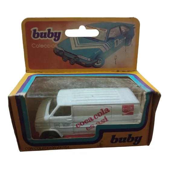 Van Coca-cola Autito Marca Buby Colección, Años 80´s