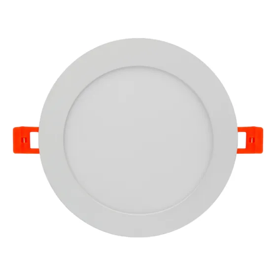 Empotrado Led Redondo Luz Fría 12w Multivoltaje Blanco