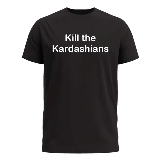 Camiseta  Banda Slayer Kill The Kardashians