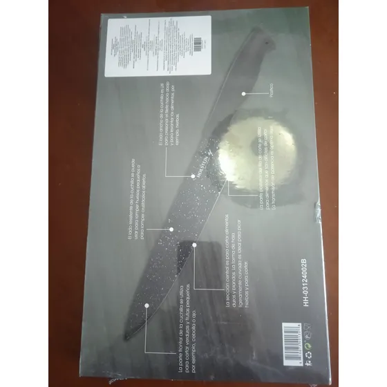 Set De Cuchillos De 6 Piezas En Acero Inoxidable