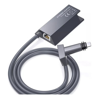 Adaptador Ethernet Starlink V2 Rj45 Gris Genérico Adaptador Ethernet Starlink V2 Rj45 Gris Genérico