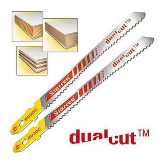 Kit 02 Lâminas Serra Tico Tico Starrett BU3DC 75mm