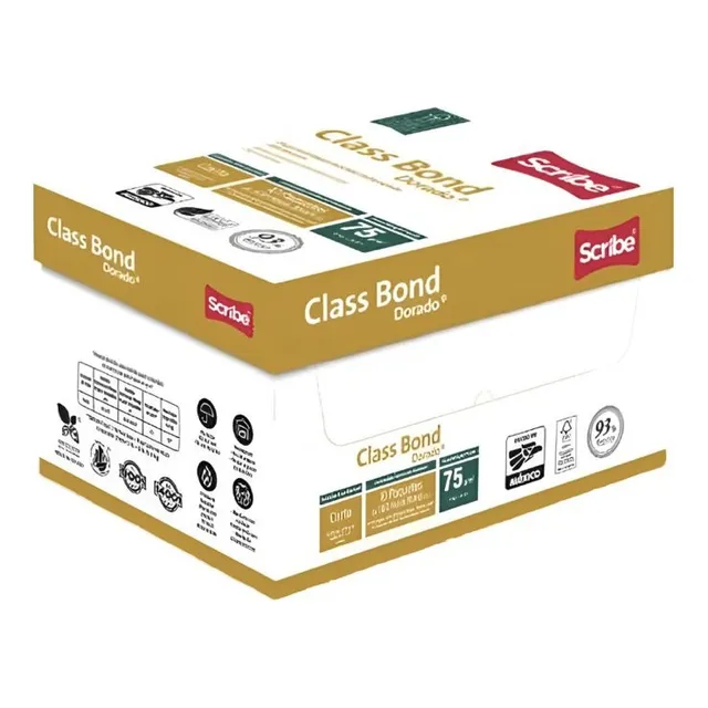 Papel Bond Carta Scribe Classbond 5000 Hojas