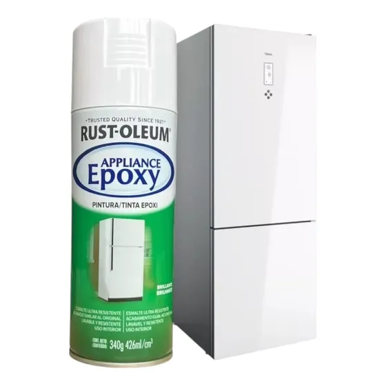 Aplicacion Epoxi Rust Oleum Blanco Brillante 340g