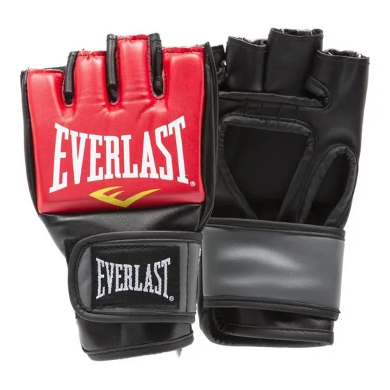 Guantillas De Mma Everlast Grappling Pro Style Rojo