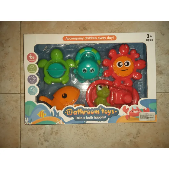 Set Juguetes De Baño Bebé Por10$