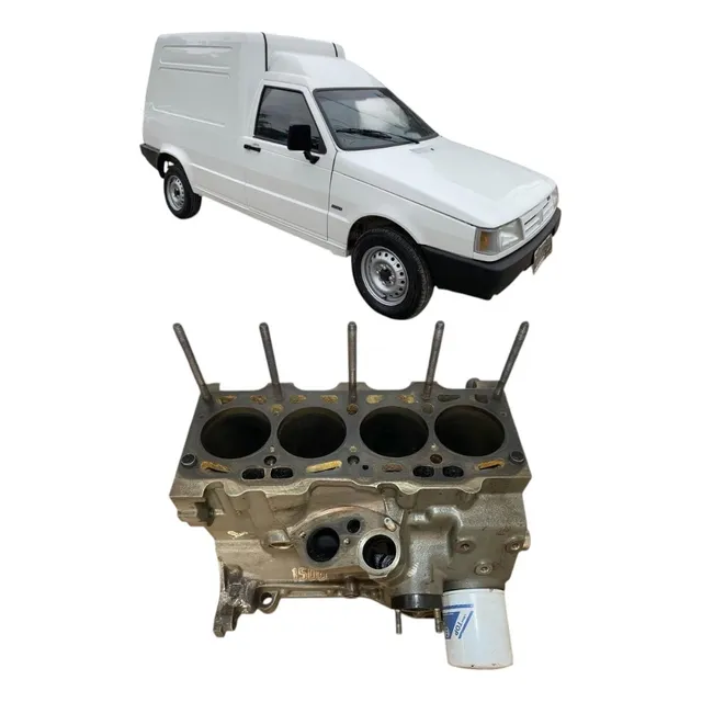 Bloco Motor Uno Fiorino 1.5 1992 93 94 Usado Com Nota Fiscal