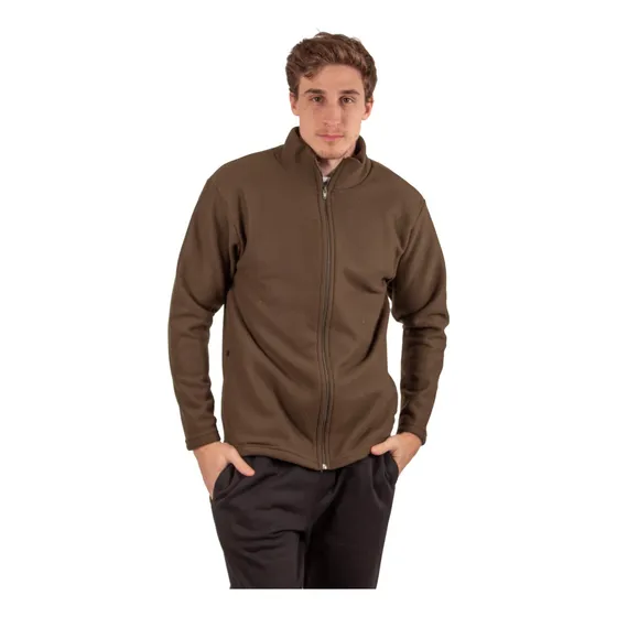 Campera Hombre Micropolar Abrigado Buzo Cierre Invierno