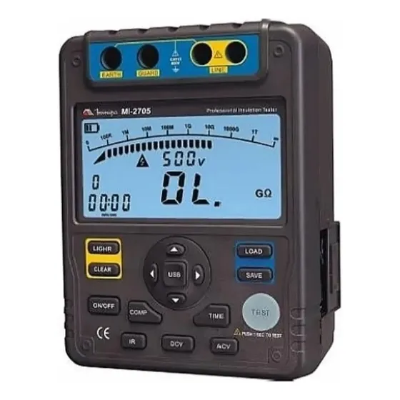 Megometro Tensão De Teste Mi 2705 Minipa