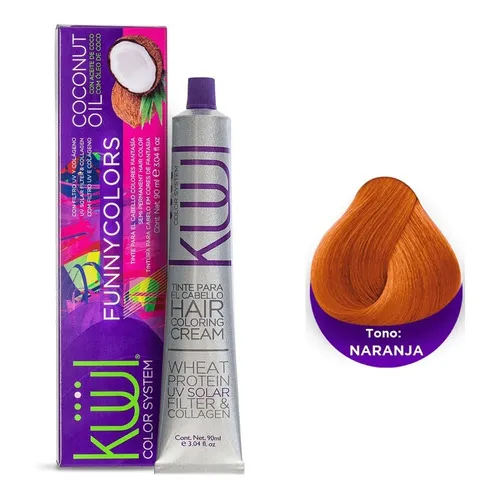 Tinte Kuul Funny Colors Naranja 90ml.