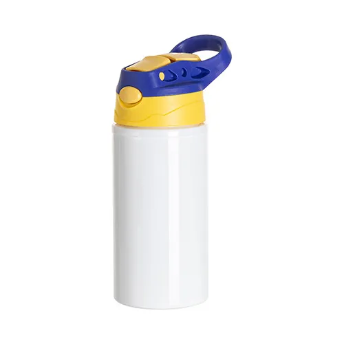 Botella 500ml Aluminio Con Tapa De Color Sport Niño