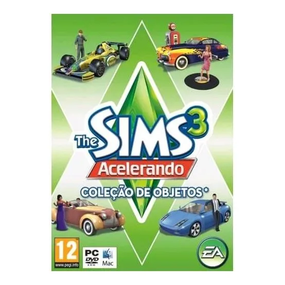 Jogo The Sims 3 Acelerando Coleção De Objetos* Lacrado