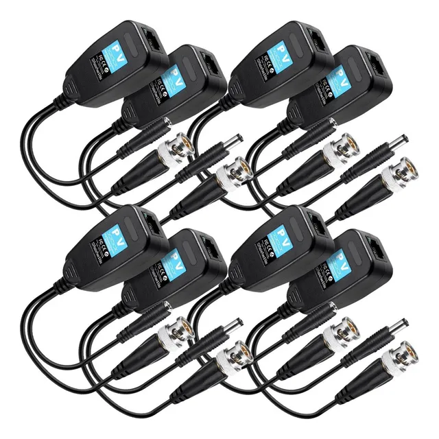 Transceptor Cctv, Mxvlk-004, 4 Pares, Pasivo, 1080p, 450m, 1