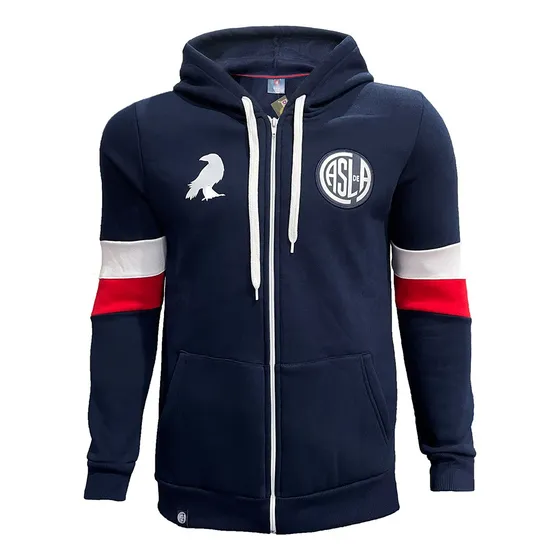 Campera Con Capucha San Lorenzo Oficial Nuevo Modelo 