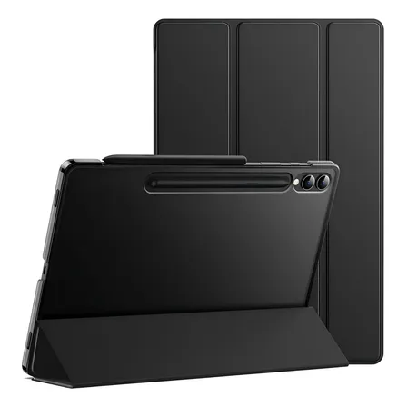 Capa Tablet Para Galaxy Tab S9 Plus 12.4 Polegadas Preto Preto