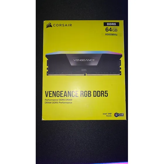 Memoria Ram Corsair Vengeance Rgb 64gb 6000mhz Cl30 Ddr5