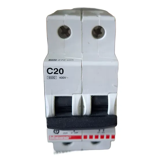 Breaker Bticino 2x20a 220v