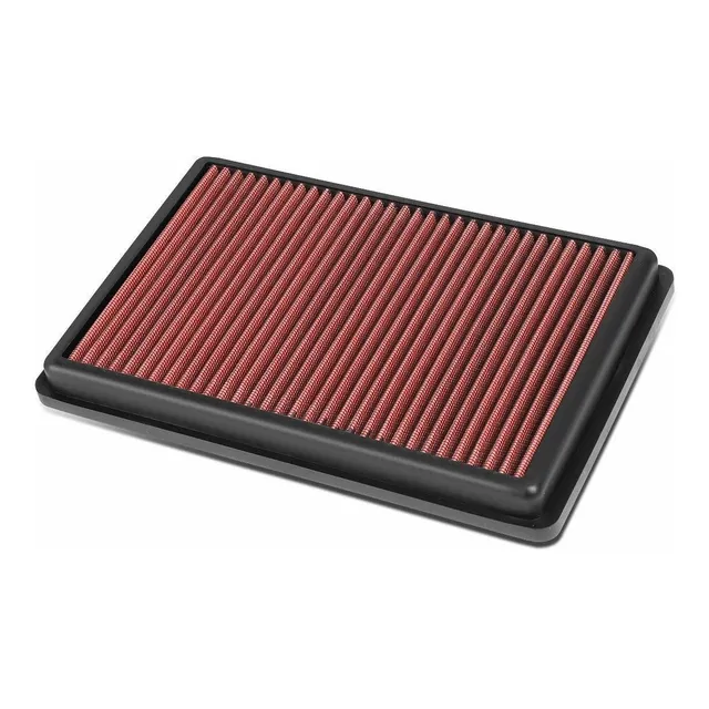 Reemplazo Lavable Rojo Filtro Aire Motor Panel Caido Para Xk