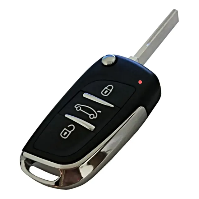 Chave Canivete Alarmes Fks Sistec Defender Tech 11 Modelos