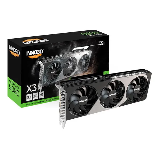 Tarjeta de vídeo Inno3D Geforce Rtx 5080 X3 16gb Gddr7 256bits