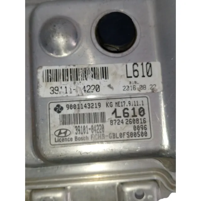 Modulo Injeção Hyundai Hb20 2016 A 2018 3910104220