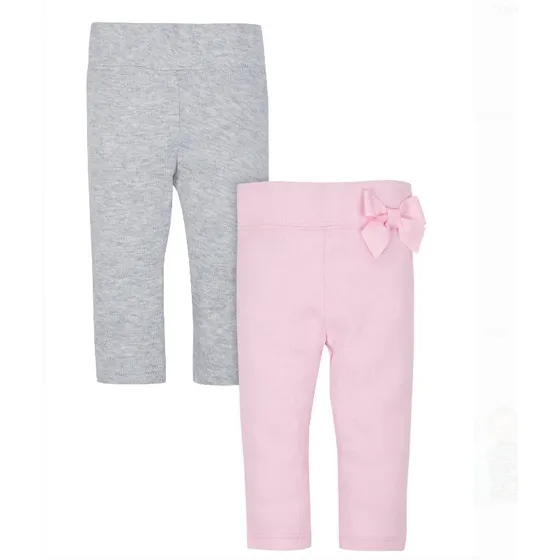 Pantalón Mono Bebe  Niñas Gerber 2 Pack