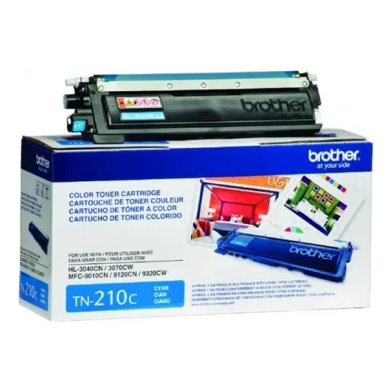 Toner Brother Tn210c Cyan 1,400pag HL-3040CN 3070CW MFC-9010CN 9320CW