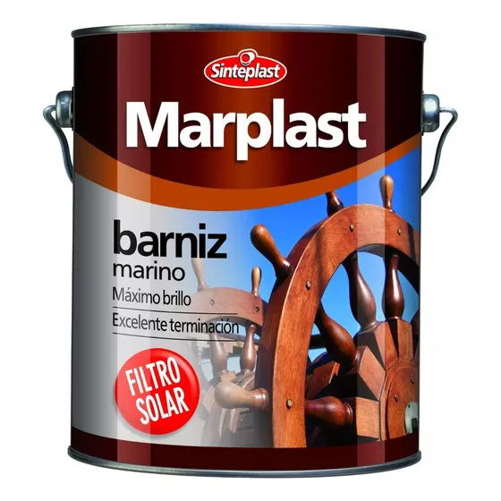 3,6lts Barniz Marino Alto Brillo Sinteplast Marplast Ecopint