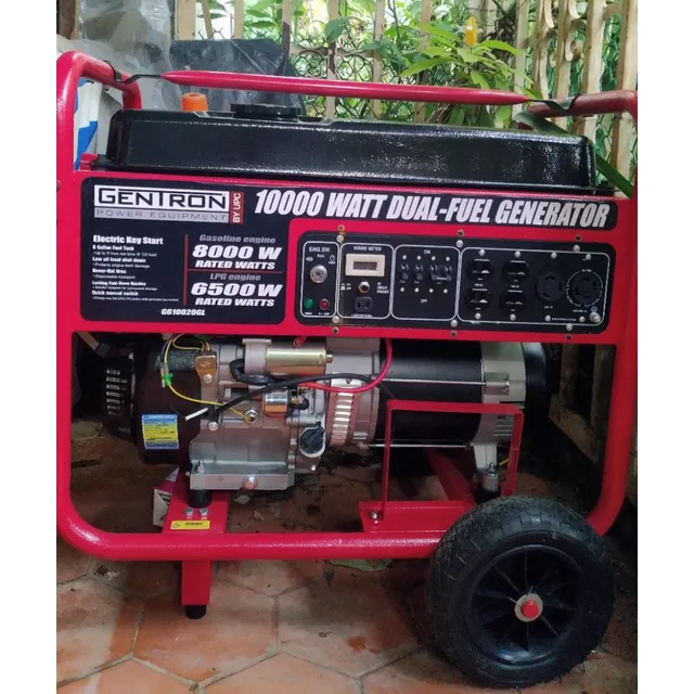 Se Vende Planta Eléctrica De Gas Y Gasolina Dual