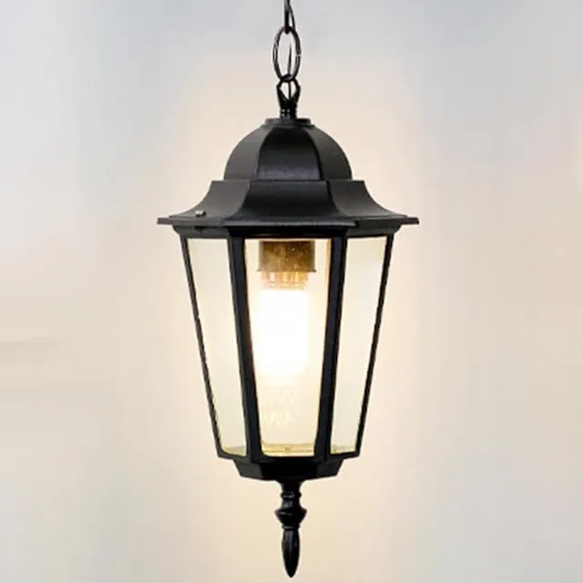 Pack Lampara De Techo Colgante Farol Retro Terraza Restauran