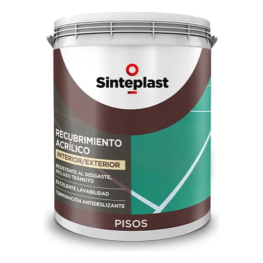 Recufloor Pintura Para Cemento O Concreto Alto Transito Mate Color Amarillo Sinteplast