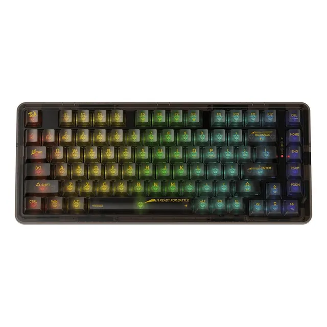 Teclado Gamer Redragon Elf Pro Black Pro Wireless Eng Black