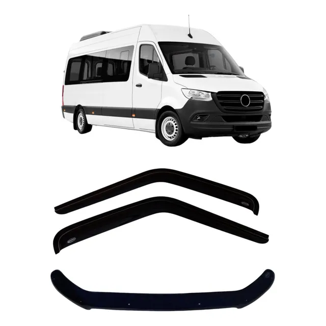 Deflector Capot Y Ventanas Para Sprinter 2021 2022 2023 2024