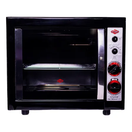 Forno De Bancada Elétrico Layr Crystal Plus Advanced 46l Preto 220v 1750w