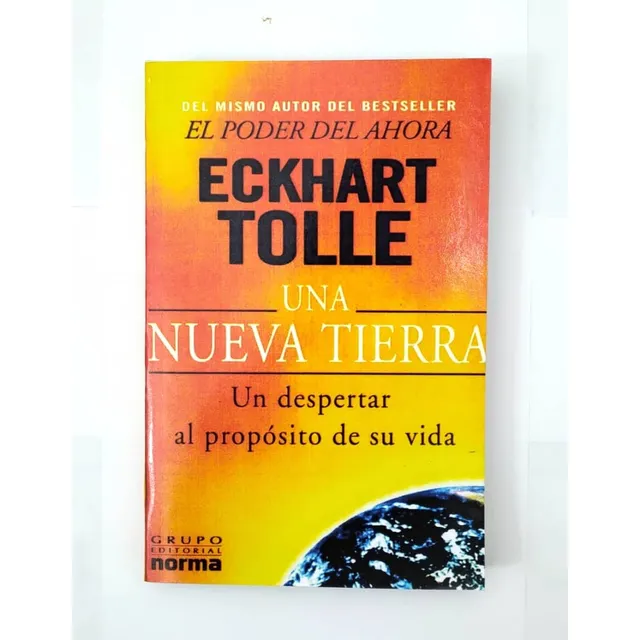 Libro: Una Nueva Tierra - Eckhart Tolle